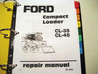 Ford CL-35, CL-45 Compact Loader Service Manual