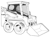 Ford CL-55, CL-65 Compact Loader Service Manual
