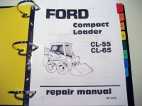 Ford CL-55, CL-65 Compact Loader Service Manual