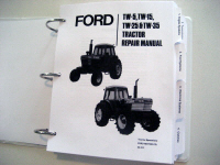 Ford TW-5, TW-15, TW-25, TW-35 Tractor Service Manual