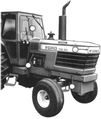 Ford TW-10, 20, 30 Tractor Repair Time Schedule