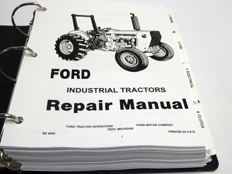 Details about   FO-SOP-SHER54A Attachment Service Operator Tractor Part Manual Fits Ford 2N