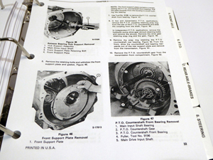 Ford 230A, 340A, 445, 530A, 540A, 545 Tractor Service Manual