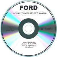 Ford 1210 Tractor Operator's Manual