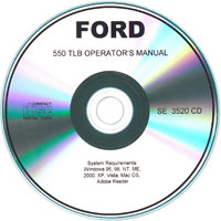 Ford 550 TLB Tractor-Loader-Backhoe Operator's Manual