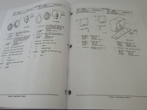 International Harvester TD-8E Crawler Dozer Tractor Parts Manual SN 009501 & up