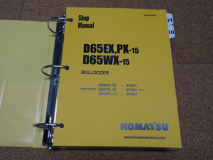 Komatsu D65EX, D65PX-15, D65WX-15 Dozer Service Shop Manual
