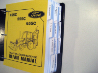 Ford backhoe control levers #8