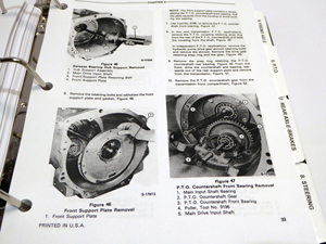 Ford Tractor Service Manual - Ford 230A, 340A, 445, 530A ... steiger tractor wiring diagram 