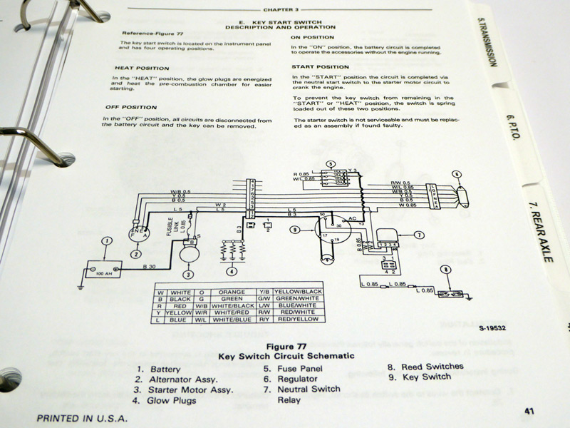 Wiring Diagram Ford 8N Tractor from www.newoldmanuals.com