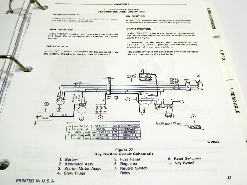 Ford 1910 Tractor Wiring Diagram